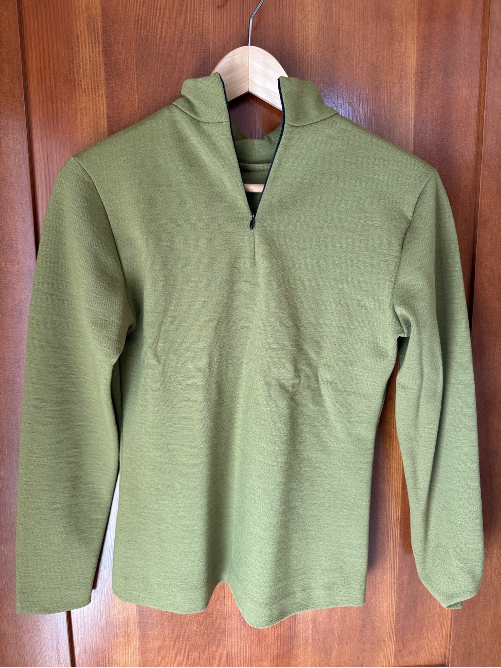 Color of the season: Chartreuse Women's Quarter-Zip Turtleneck Sweater